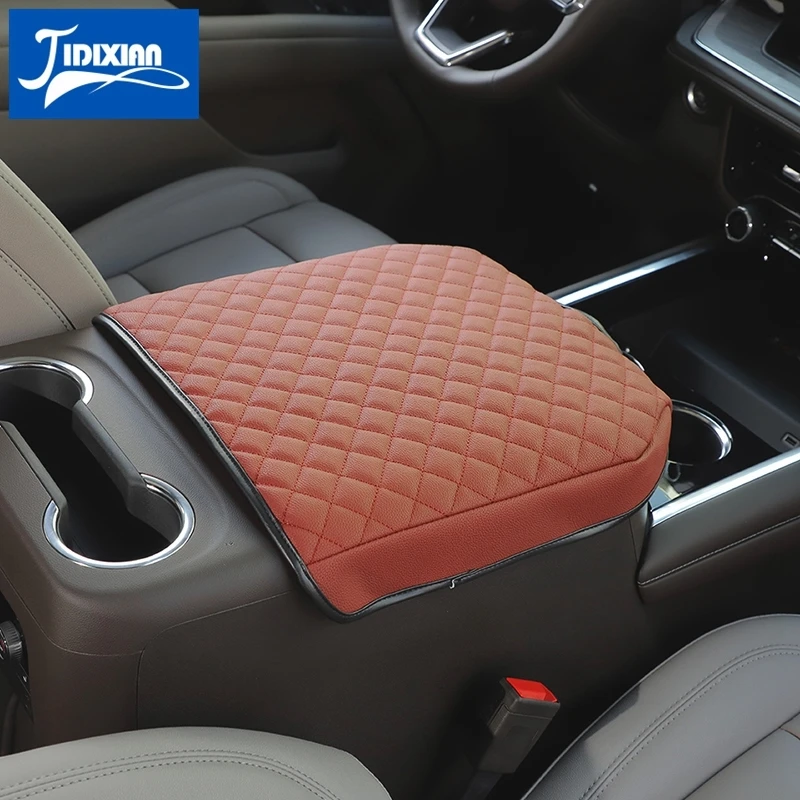 jidixian car center console armrest box cover protector for chevrolet tahoe for gmc yukon 2024 2026 easy to clean and maintain jidixian car center console armrest box cover protector for chevrolet tahoe for gmc yukon 2024 2026 easy to clean and maintain