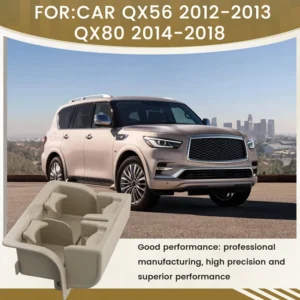 car rear seat console cup holder assembly insert cup holder cover 88741 1lk3d for nissan armada infiniti qx56 qx80 beige
