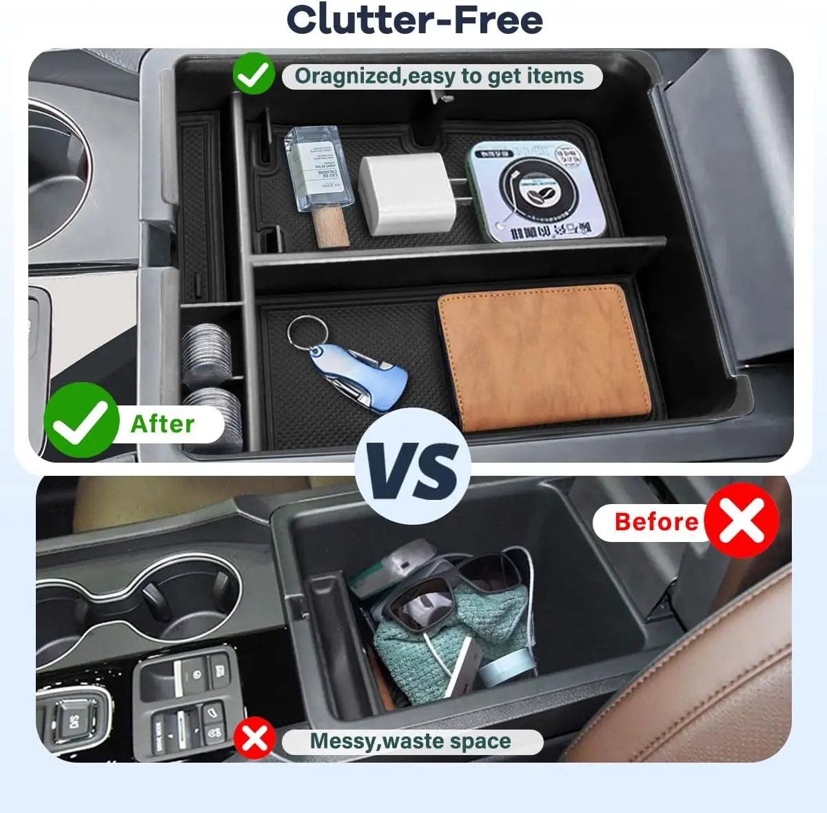 for honda pilot &2026 passport center console organizer tray 2023 2024 2025 center console armrest storage box inserts for honda pilot &2026 passport center console organizer tray 2023 2024 2025 center console armrest storage box inserts