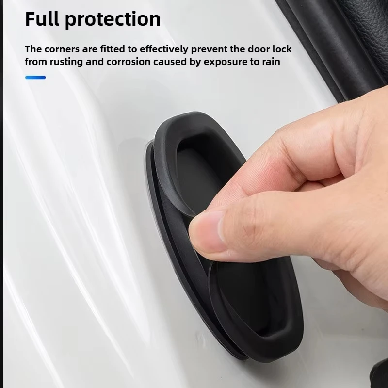 4 piece geely car door lock protective cover, stylish design, reduces door closing noise, beautiful car 4 piece geely car door lock protective cover, stylish design, reduces door closing noise, beautiful car