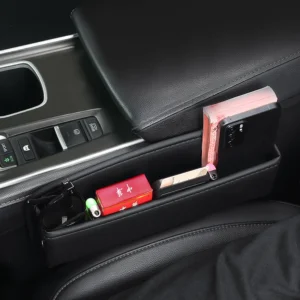 for toyota tacoma camry xv70 ch r 2015~2023 car seat side gap filler storage box sundries tidying tray organizer bag accessories