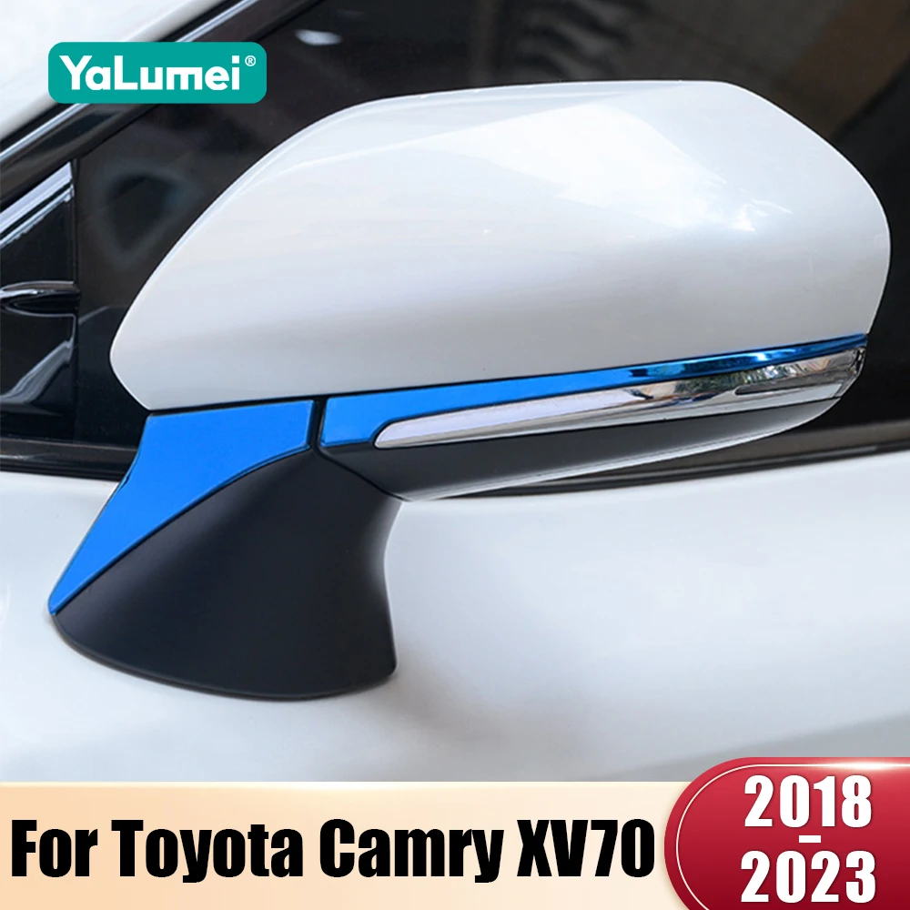 for toyota camry xv70 2018 2019 2020 2021 2022 2023 hybrid stainless car rearview mirror side molding cover trim strip stickers for toyota camry xv70 2018 2019 2020 2021 2022 2023 hybrid stainless car rearview mirror side molding cover trim strip stickers