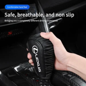 car shift handle cover non slip gear transmission head cover for lexus es300 rx330 rx300 gs300 is250 is200 ct200h nx rx lx ux gx
