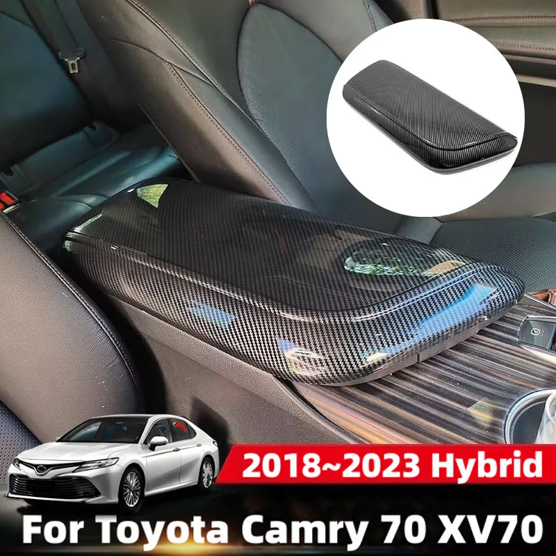 for toyota camry 70 xv70 2018~2023 hybrid car center console armrest box aanti scratch kit protective cover interior accessories for toyota camry 70 xv70 2018~2023 hybrid car center console armrest box aanti scratch kit protective cover interior accessories