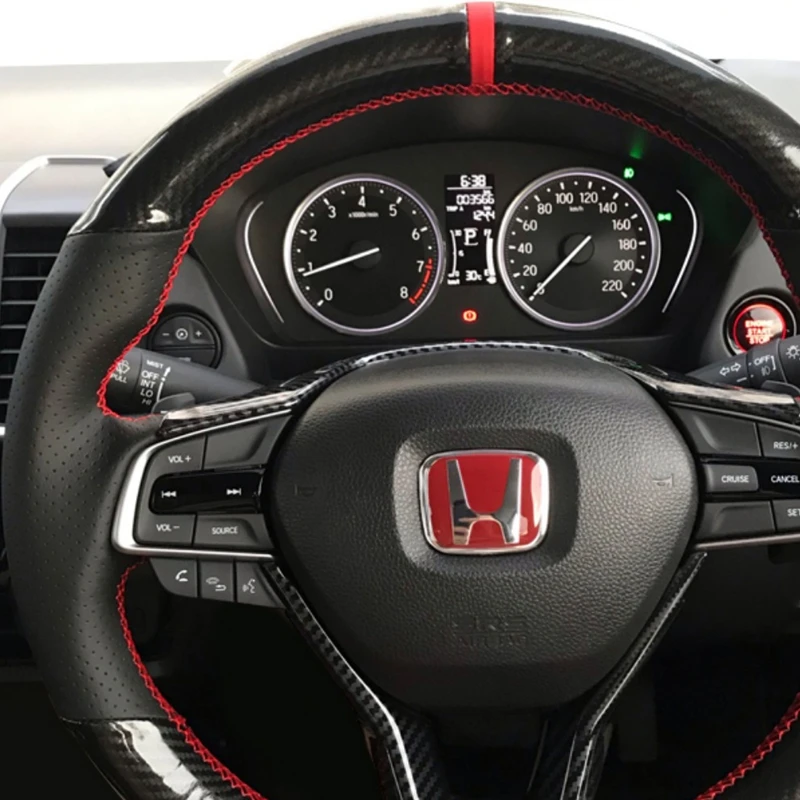 custom car steering wheel braid cover 100% fit for honda accord 10 2018 2019 inspire 2018 2019 insight 2018 2019 car custom car steering wheel braid cover 100% fit for honda accord 10 2018 2019 inspire 2018 2019 insight 2018 2019 car