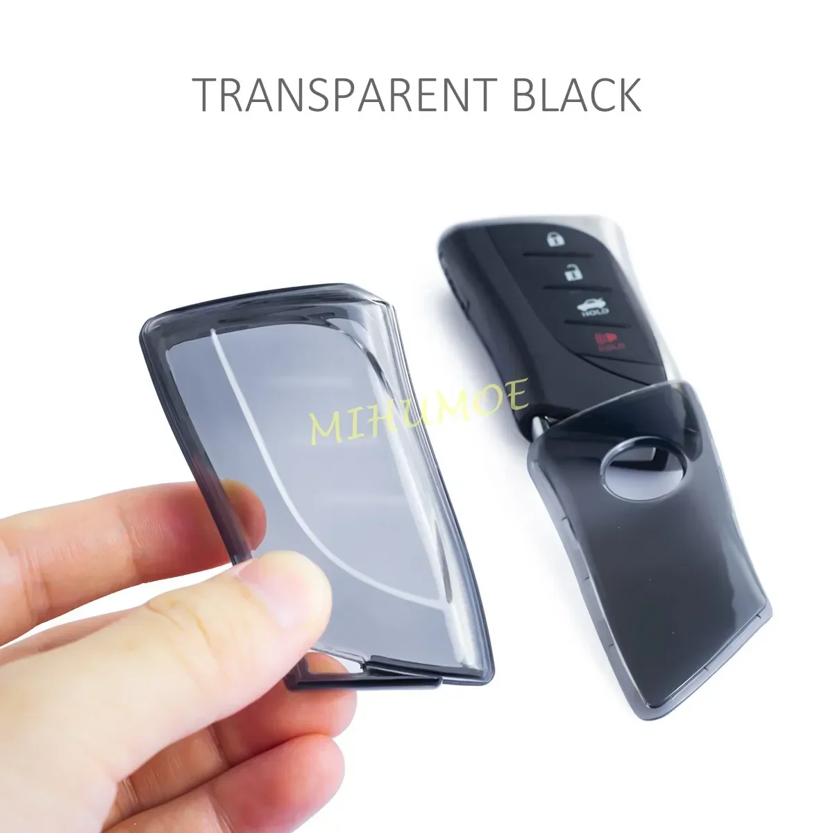 for lexus es nx rx rz ux tx lc lx lm ls 250 300 350 450 500 black transparent car key fob case cover keychain for lexus es nx rx rz ux tx lc lx lm ls 250 300 350 450 500 black transparent car key fob case cover keychain