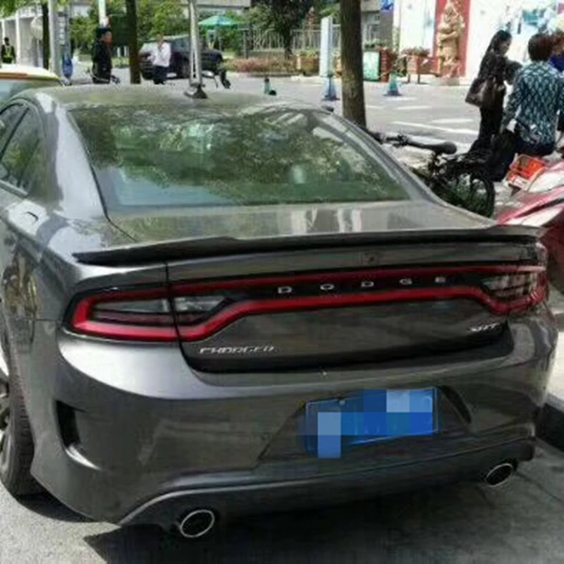for dodge charger high quality abs material spoiler car rear wing primer rear color original style spoilers 2014 2017 for dodge charger high quality abs material spoiler car rear wing primer rear color original style spoilers 2014 2017