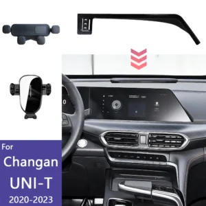for changan uni t unit uni t 2020 2022 2023 car phone holder wireless charging stand gravity mobile phone mount car accessories