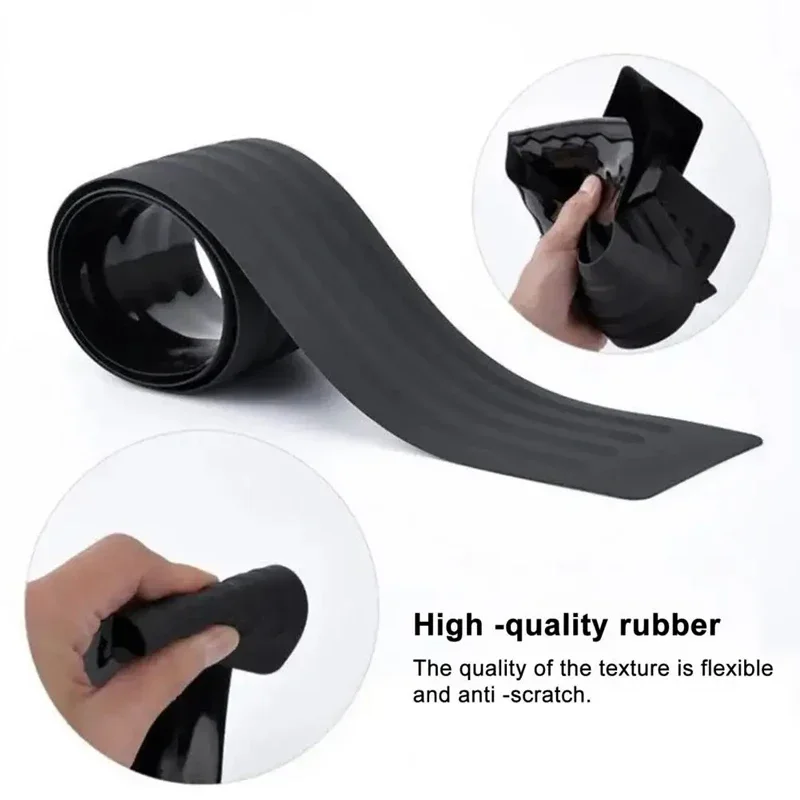 car trunk sill anti scratch guard strip for jetour dashing dasheng rear bumper rubber protector decorative cover sticker car trunk sill anti scratch guard strip for jetour dashing dasheng rear bumper rubber protector decorative cover sticker