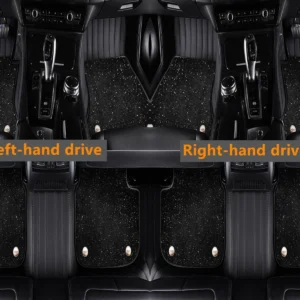 for lexus is is200 is200c is250 is300 is300h is350 is500 double carpets car floor mats pu leather waterproof foot liners blanket