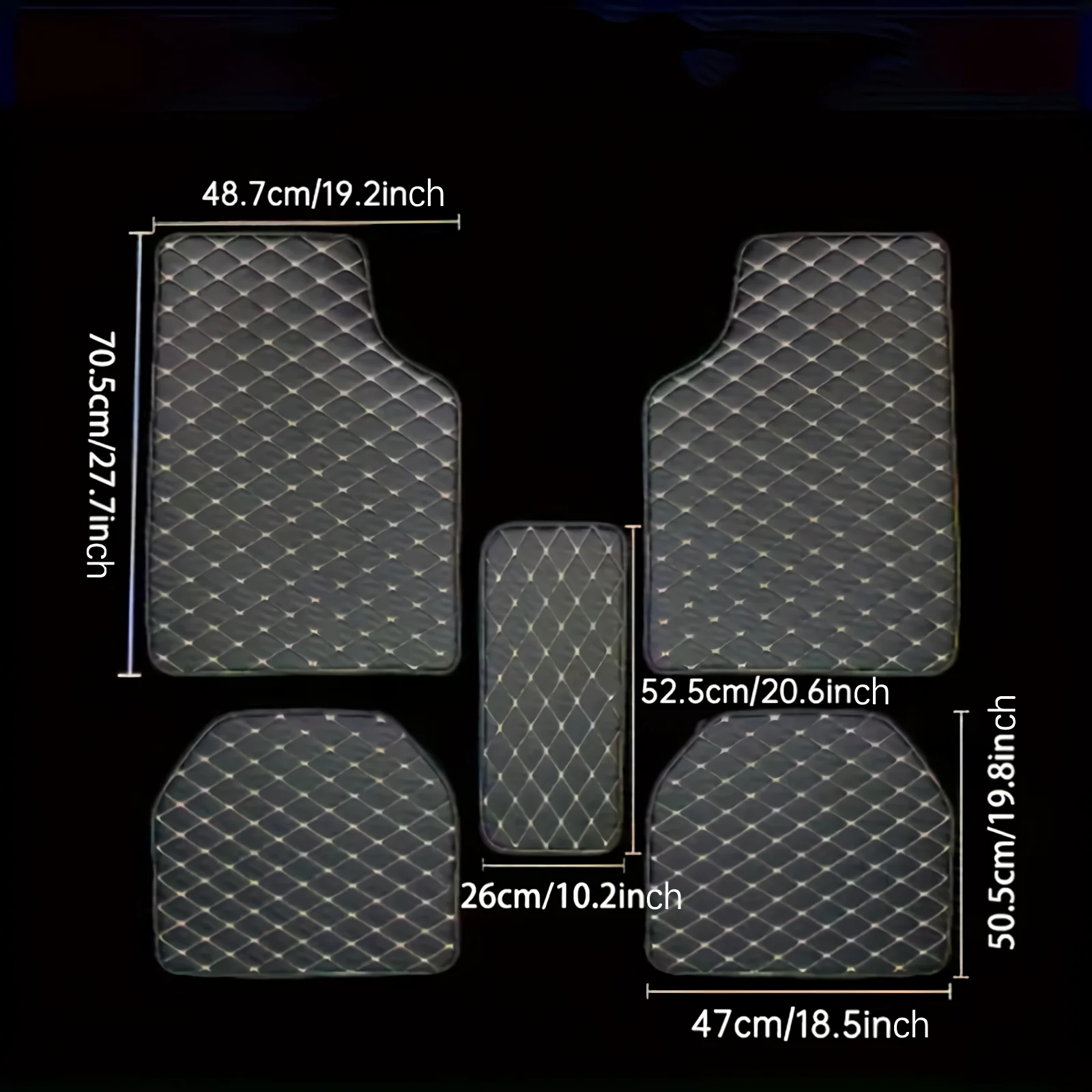 universal 5pcs car floor mats pu leather waterproof dust proof auto foot pad protector pads fashion car foot pad universal 5pcs car floor mats pu leather waterproof dust proof auto foot pad protector pads fashion car foot pad