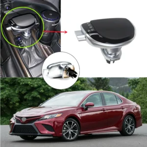 automatic transmission gear shift knob for toyota camry 8th xv70 v70 2018 2019 2020 2021/corolla 2019 2020 2021