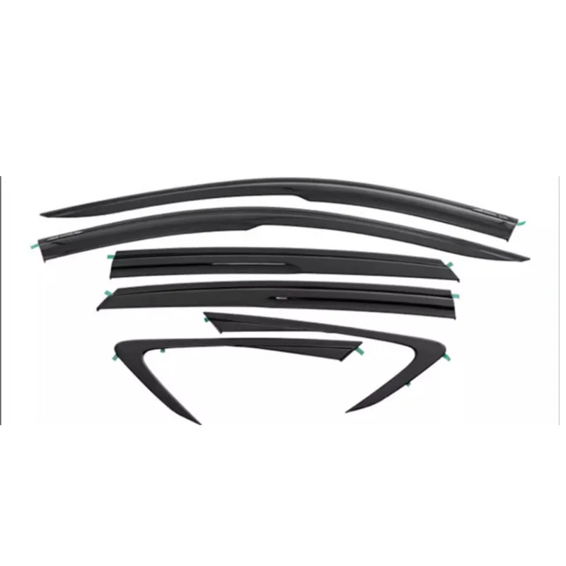 car accessories fit for honda accord 2023 2024 2025 2026 black silvery window visor vent shades sun rain 6pcs car accessories fit for honda accord 2023 2024 2025 2026 black silvery window visor vent shades sun rain 6pcs