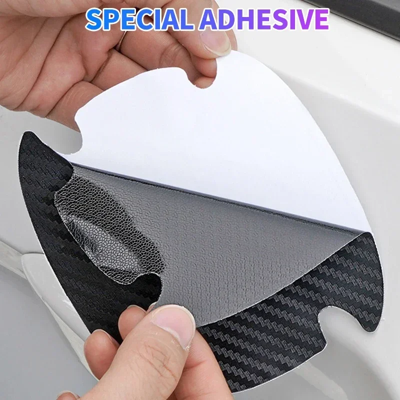 4pcs car door handle bowl scratch protector carbon fiber stickers for honda civic accord fit jazz pilot crv odyssey passport 4pcs car door handle bowl scratch protector carbon fiber stickers for honda civic accord fit jazz pilot crv odyssey passport