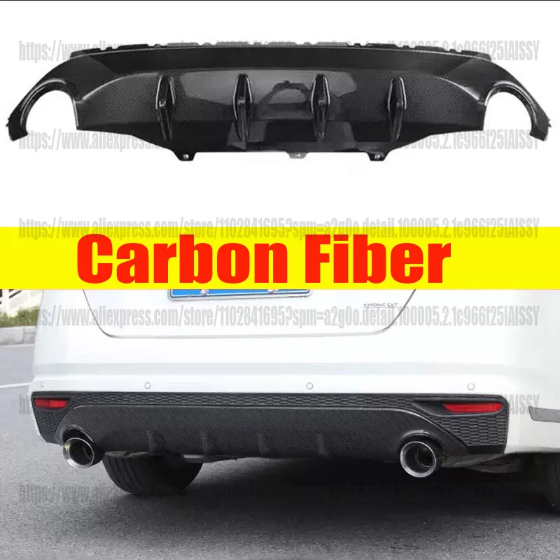 for nissan teana altima 2019 2020 2021 2022 carbon rear bumper diffuser spoiler refit guard trim car accsesories for nissan teana altima 2019 2020 2021 2022 carbon rear bumper diffuser spoiler refit guard trim car accsesories