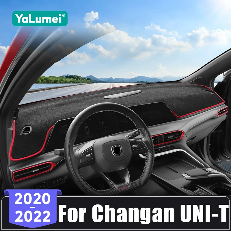 for changan uni t unit 2020 2021 2022 car dashboard anti uv cover instrument panel avoid light pads sunscreen accessories for changan uni t unit 2020 2021 2022 car dashboard anti uv cover instrument panel avoid light pads sunscreen accessories