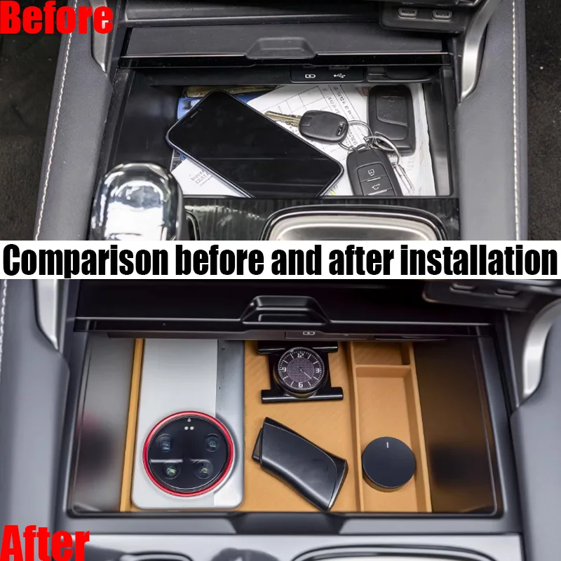 for lexus rx 300 350 350h 450h 500h 2022 2025 silicone center console storage box pad car interior modification part for lexus rx 300 350 350h 450h 500h 2022 2025 silicone center console storage box pad car interior modification part