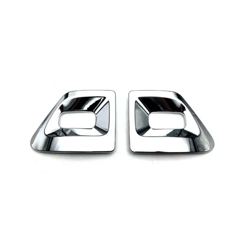 aea7 2piece car front fog light cover trim decoration replacement parts for nissan pathfinder r53 2022 2023 silver aea7 2piece car front fog light cover trim decoration replacement parts for nissan pathfinder r53 2022 2023 silver