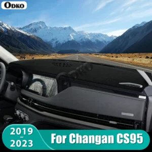 for changan cs95 2019 2020 2021 2022 2023 car dashboard mat sun shade instrument desk non slip cover accessories