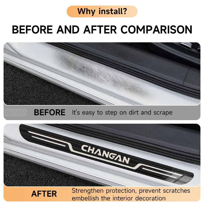 car stainless steel door sill scuff plate for changan cs35 plus cs55 plus cs75 plus eado uni t uni k 2023 2024 car car stainless steel door sill scuff plate for changan cs35 plus cs55 plus cs75 plus eado uni t uni k 2023 2024 car