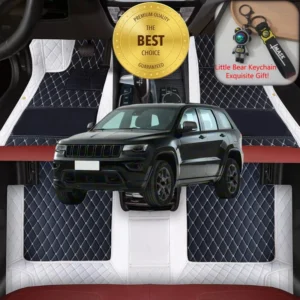 customized fit for jeep grand cherokee wj/wk/wk2/wl car floor mats car accessories luxury auto carpet mats left/right hand drive