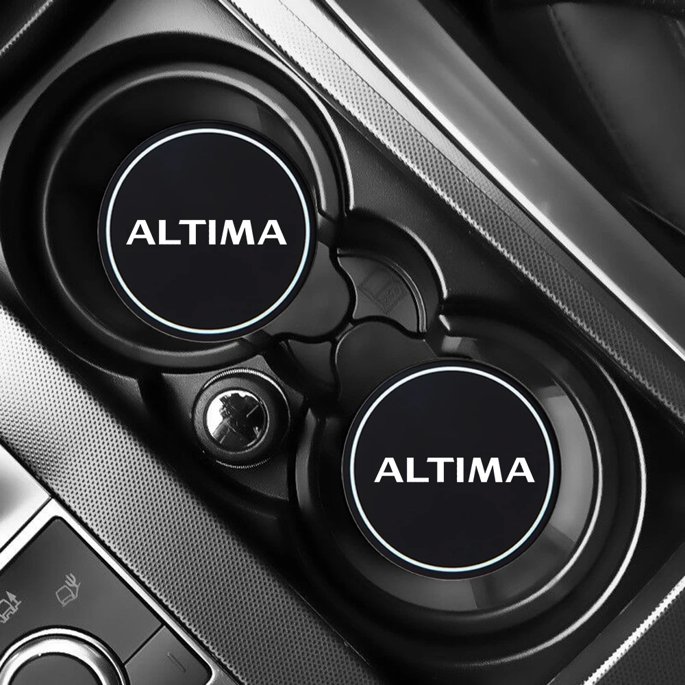 2pcs car coaster water cup bottle holder anti slip pad mat silica gel bottle holder pad for nissan altima car accessorie 2pcs car coaster water cup bottle holder anti slip pad mat silica gel bottle holder pad for nissan altima car accessorie