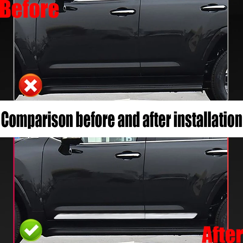 for lexus lx600 2021 2022 2023 2024 2025 modified car body decoration anti collision strip car exterior decoration products for lexus lx600 2021 2022 2023 2024 2025 modified car body decoration anti collision strip car exterior decoration products