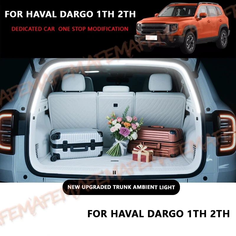 for haval dargo 1th 2th rear trunk led light bar strips trunk interior decorative lamp strip luggage atmosphere light for haval dargo 1th 2th rear trunk led light bar strips trunk interior decorative lamp strip luggage atmosphere light