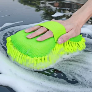 microfiber car washer sponge cleaning car care detailing brushes washing towel auto gloves styling accessories