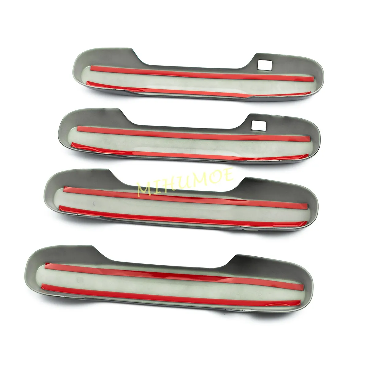 for honda pilot 2023 2024 2025 car abs glossy black door handle covers with smart key hole trim molding for honda pilot 2023 2024 2025 car abs glossy black door handle covers with smart key hole trim molding