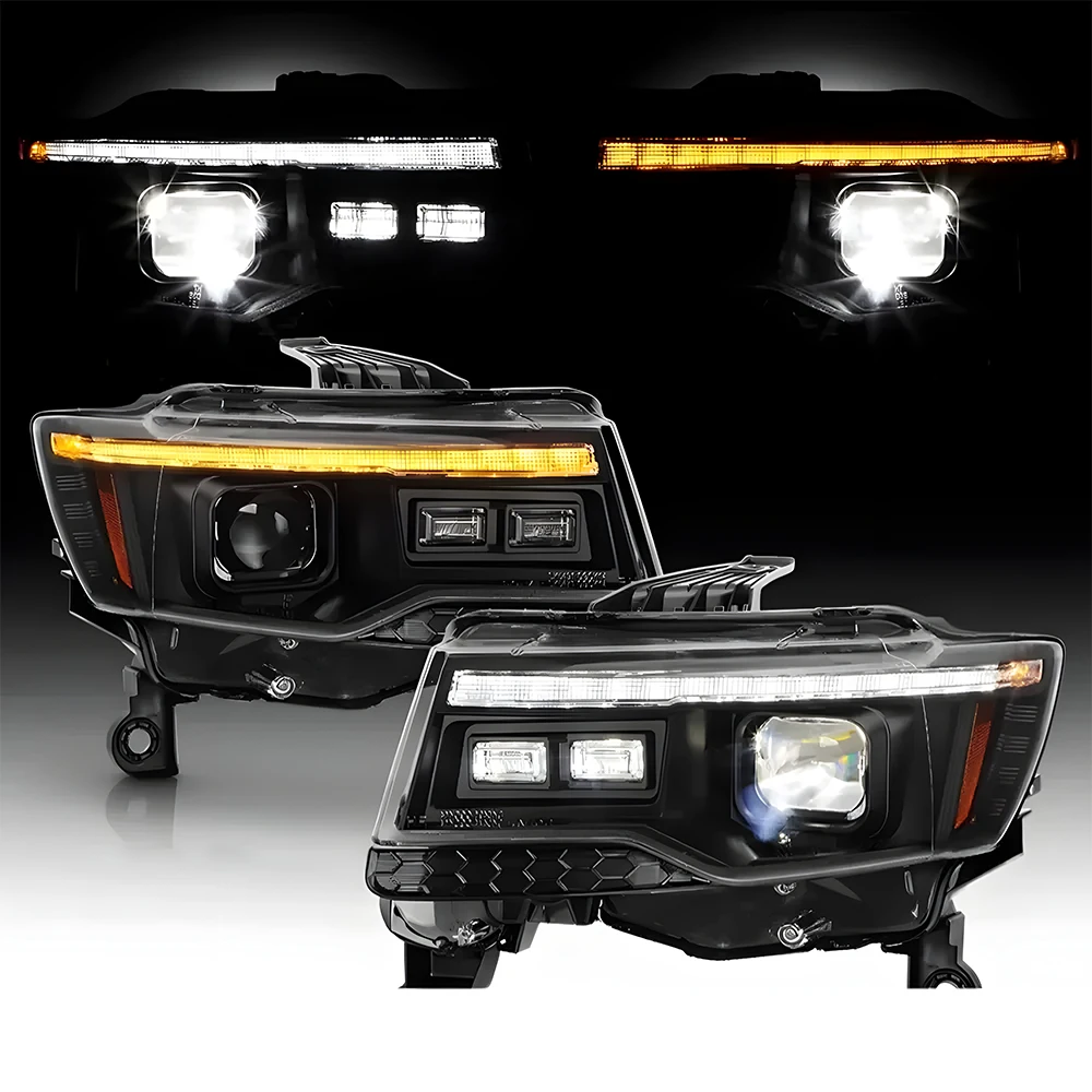 car lights for jeep grand cherokee 2014 2021 auto led headlight assembly upgrade startup effect projector lens tools car lights for jeep grand cherokee 2014 2021 auto led headlight assembly upgrade startup effect projector lens tools
