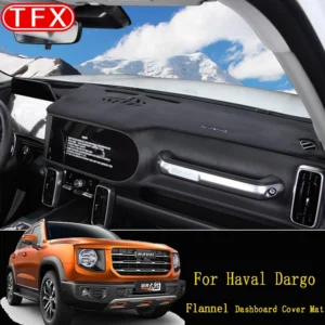 car styling flannel slip anti uv mat dashboard cover pad dashmat sun shade carpet for haval dargo 2022 2021 interior accessories