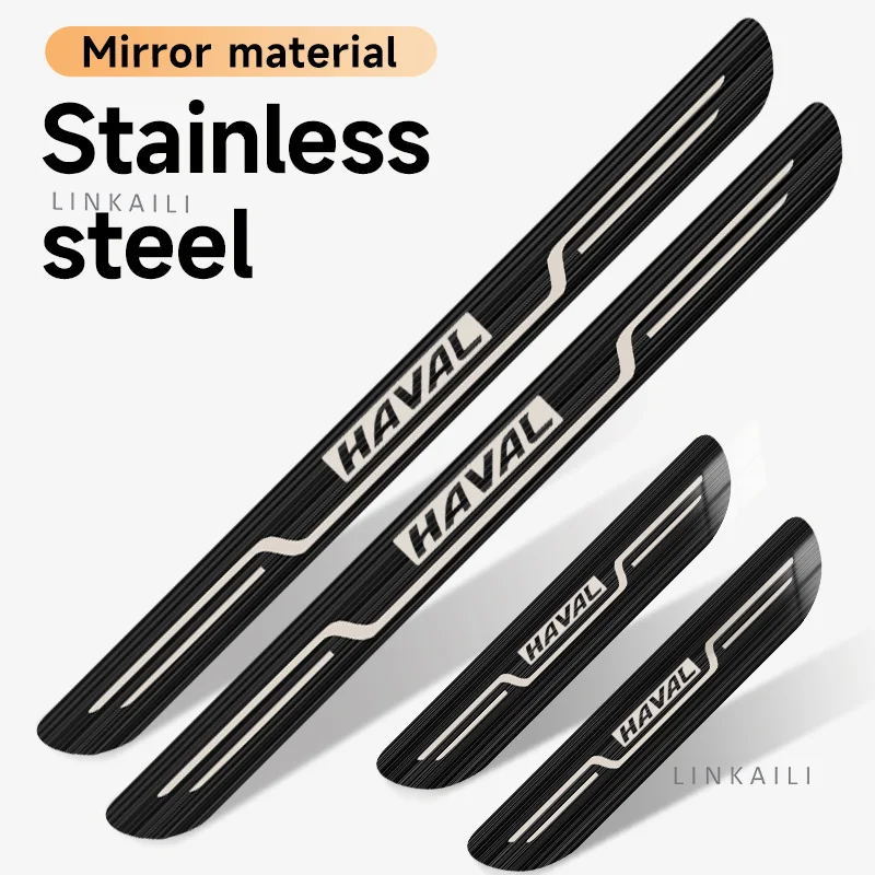 car scratch resistant sill strip haval h5 h6 h9 red raptor h1 m6 h2 h3 h4 door stainless steel protective accessories car scratch resistant sill strip haval h5 h6 h9 red raptor h1 m6 h2 h3 h4 door stainless steel protective accessories