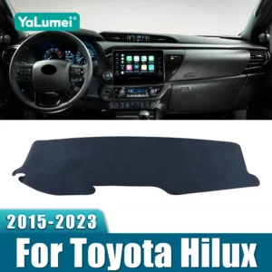 for toyota hilux sr5 4x4 revo 2015 2016 2017 2018 2019 2020 2021 2022 2023 car dashboard sun shade cover non slippad accessories
