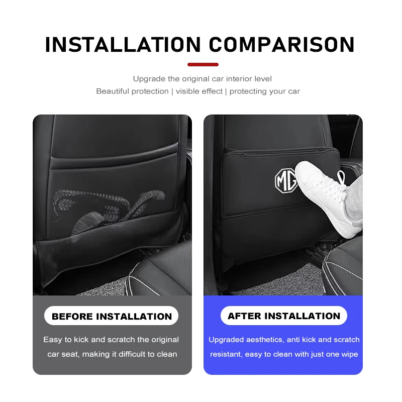 for mg leather car seat backrest protection anti kick mat 3 5 6 7 hs zs gs hector tf gt zr rx5 rx8 for mg leather car seat backrest protection anti kick mat 3 5 6 7 hs zs gs hector tf gt zr rx5 rx8