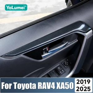 for toyota rav4 2019 2020 2021 2022 2023 2024 2025 rav 4 xa50 hybrid stainless car door inner handles armrest cover accessories
