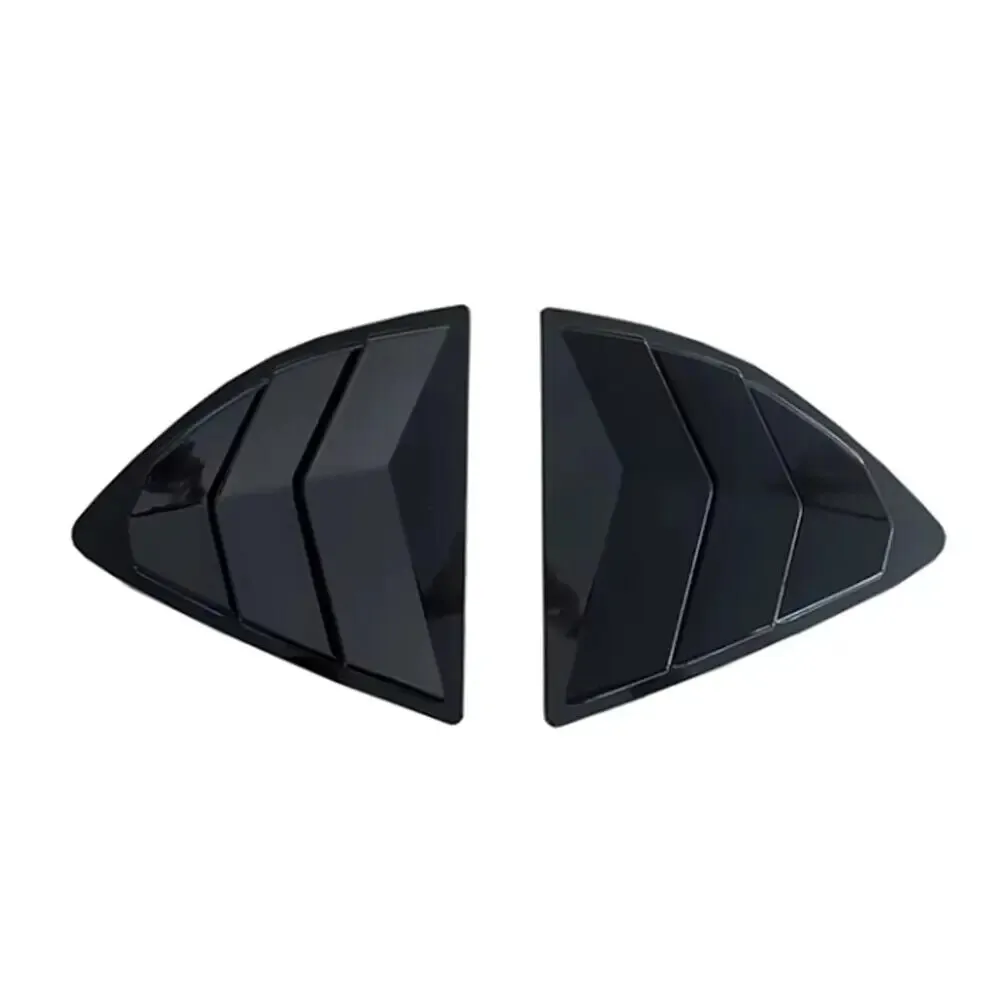 for honda city 2020 2021 2022 2023 2024 pair car rear louver window side shutter cover trim sticker vent scoop abs for honda city 2020 2021 2022 2023 2024 pair car rear louver window side shutter cover trim sticker vent scoop abs