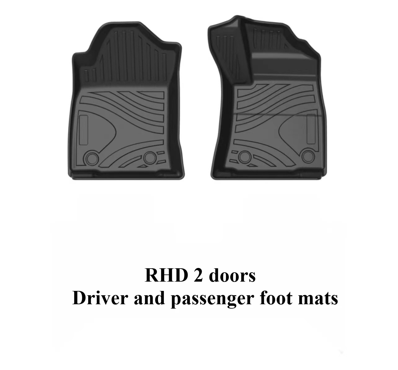for toyota hilux revo rocco 2015 2025 right rudder tpe rubber mat waterproof and wear resistant car interior mat for toyota hilux revo rocco 2015 2025 right rudder tpe rubber mat waterproof and wear resistant car interior mat