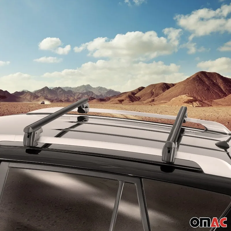 for gmc acadia 2024 2026 roof rack cross bars black 2 piece luggage carrier for gmc acadia 2024 2026 roof rack cross bars black 2 piece luggage carrier