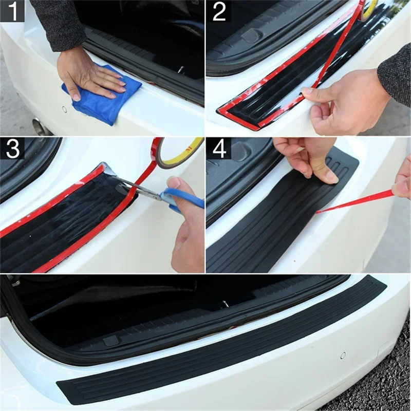 for haval dargo custom car trunk door sill plate protector anti scratch rear bumper guard rubber mouldings pad trim for haval dargo custom car trunk door sill plate protector anti scratch rear bumper guard rubber mouldings pad trim