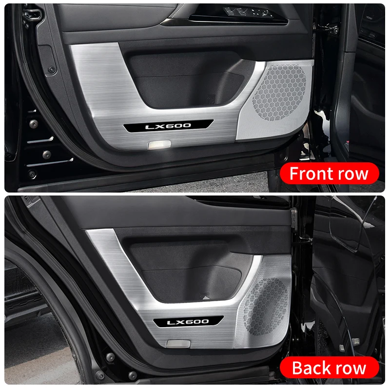 interior upgraded for 2022 2023 2024 lexus lx600 lx500d stainless steel car door protective cover speaker cover interior upgraded for 2022 2023 2024 lexus lx600 lx500d stainless steel car door protective cover speaker cover