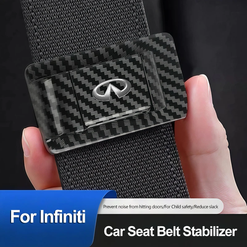 car seat belt stabilizer anchor clip anti shak accessories for infiniti q50 g37 fx30 fx35 q60 qx50 m37 esq jx35 fx q50l qx80 ex car seat belt stabilizer anchor clip anti shak accessories for infiniti q50 g37 fx30 fx35 q60 qx50 m37 esq jx35 fx q50l qx80 ex