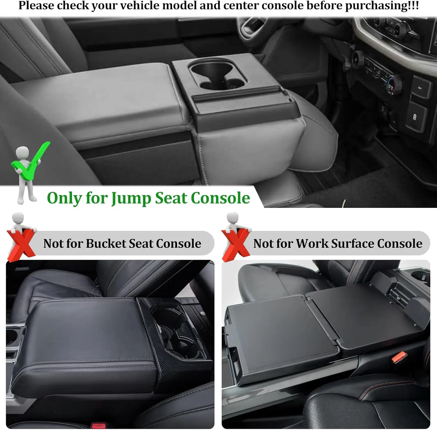 jump seat front center console organizer ford f150 2015 2024 2025 armrest jump seat storage box tray interior car jump seat front center console organizer ford f150 2015 2024 2025 armrest jump seat storage box tray interior car
