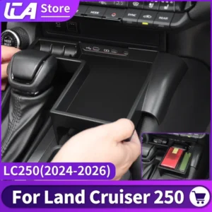 for toyota 2024 2025 lc250 land cruiser j250 prado 250 1958 first edition expansion storage box black interior black accessories