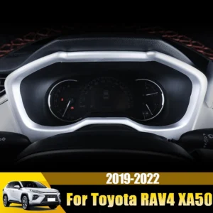 for toyota rav4 2019 2020 2021 2022 rav 4 xa50 xa 50 abs car instrument display decoration frame cover trim interior accessories