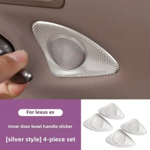 for lexus es es200 300h 350 2018 2025 car door handle decoration cover interior door bowl protection sticker styling accessories
