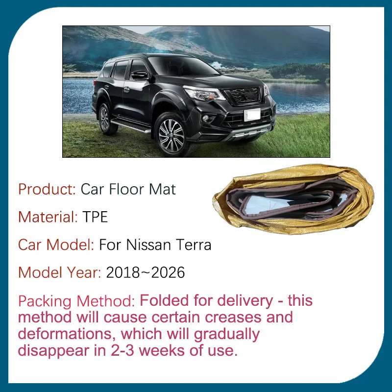 car floor mat for nissan terra x terra fengdu paladin wd23 2018~2026 5seat left hand driver anti dirty foot pad auto acesssories car floor mat for nissan terra x terra fengdu paladin wd23 2018~2026 5seat left hand driver anti dirty foot pad auto acesssories