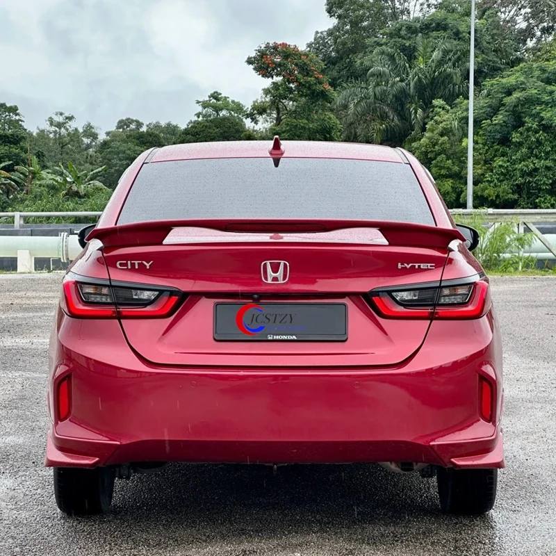 car styling for new honda city 2020 2023 rs design high quality abs material tail modified car styling rear trunk spoiler wing car styling for new honda city 2020 2023 rs design high quality abs material tail modified car styling rear trunk spoiler wing