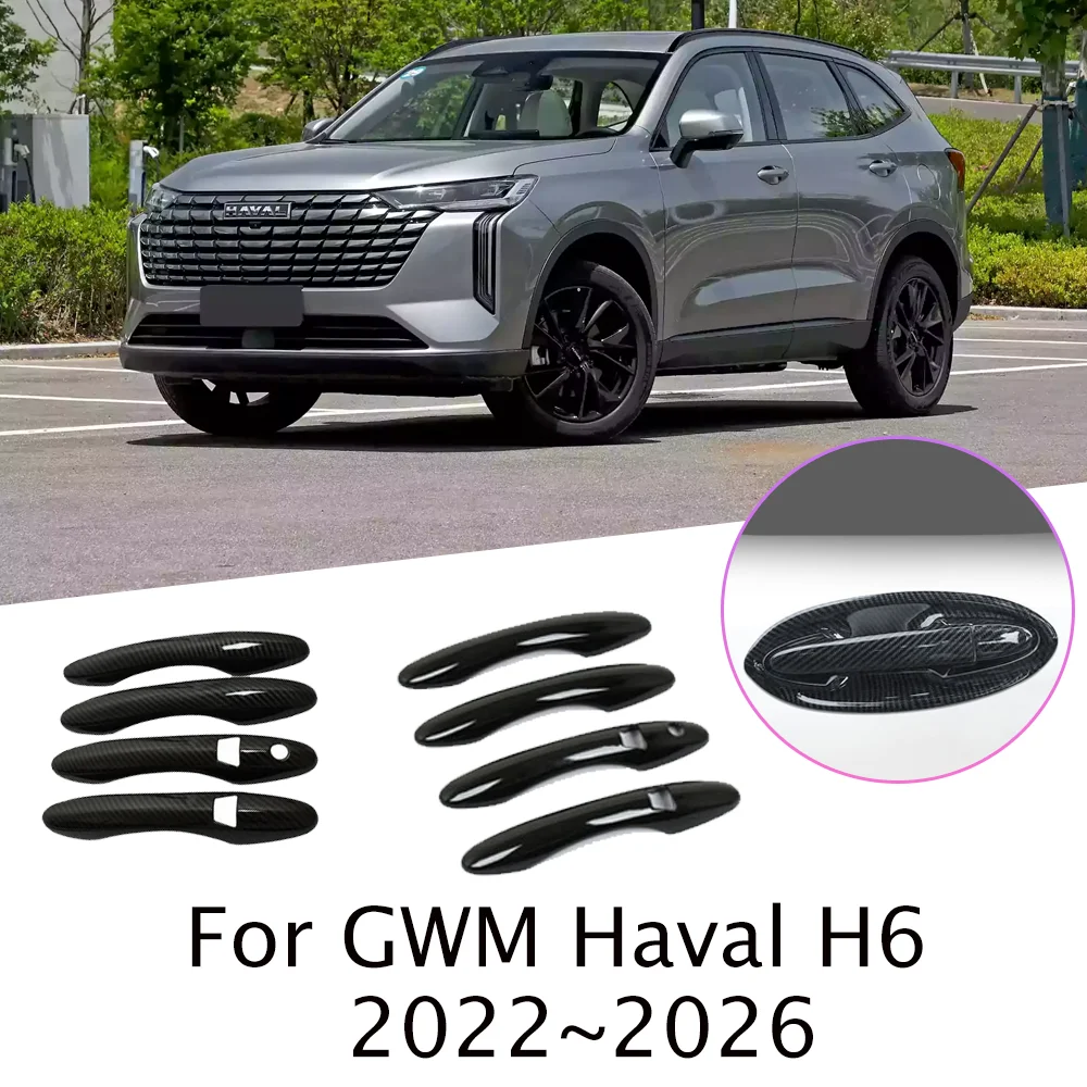 for gwm haval h6 2022~2026 2023 2024 2025 car exterior door handle cover door bowl protector stickers decorative accessories for gwm haval h6 2022~2026 2023 2024 2025 car exterior door handle cover door bowl protector stickers decorative accessories