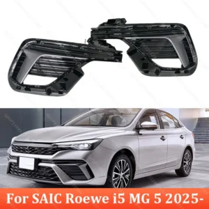 front bumper fog light frame for saic roewe i5 mg 5 2025 daytime light frame cover decorative strip 10882377